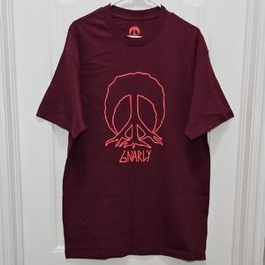 Gnarly Skull Tree Roots Graphic Short Sleeve T-shirt
